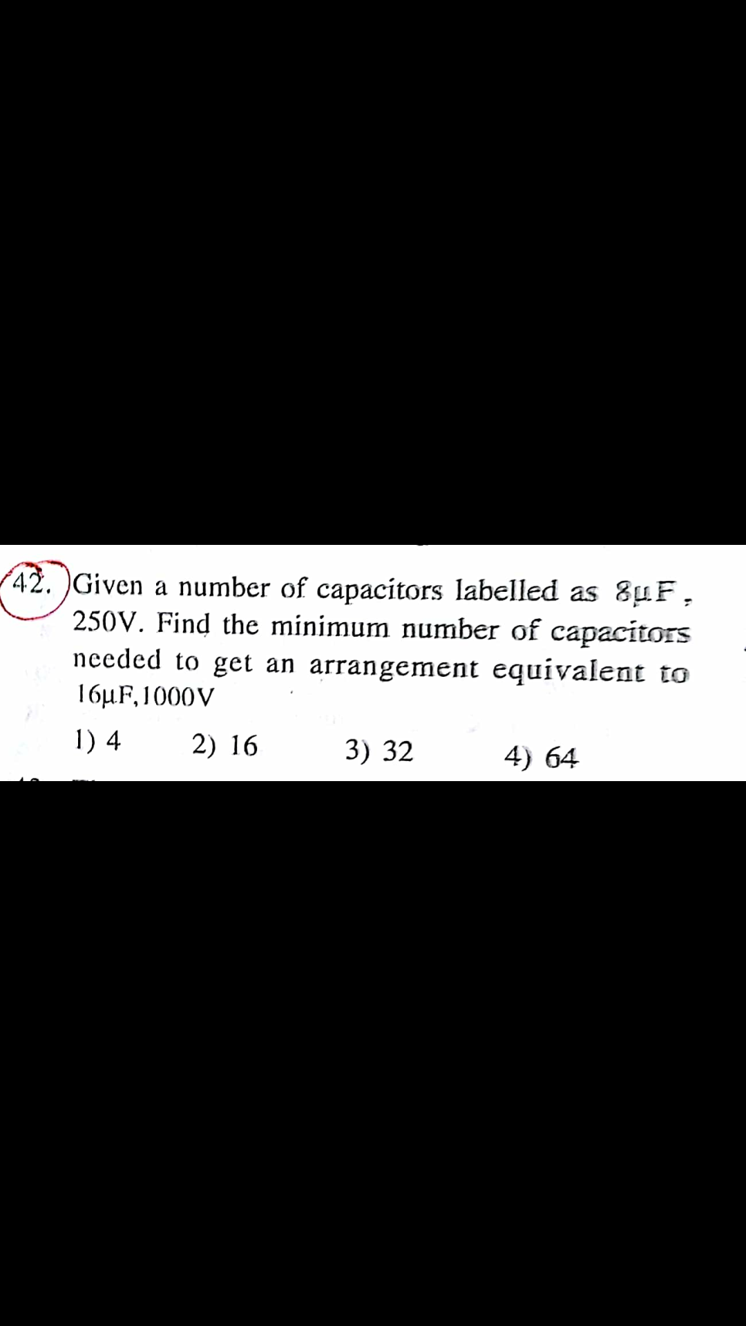 Question image for Good morning sir. Answer is 3 Rd option. Explain